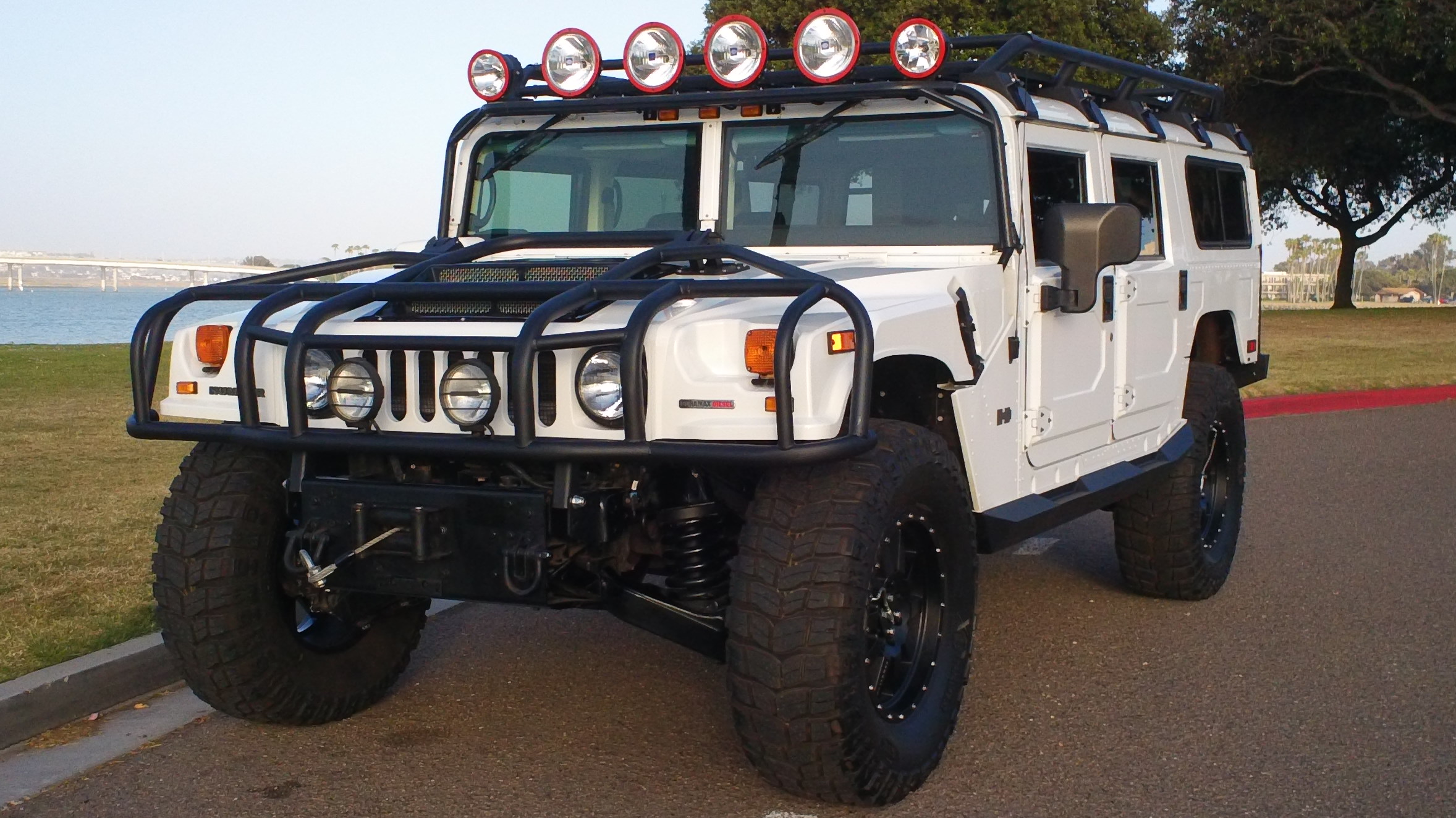 sold…..2006 hummer h1 search and rescue alpha wagon duramax 2nd generation all black interior rare