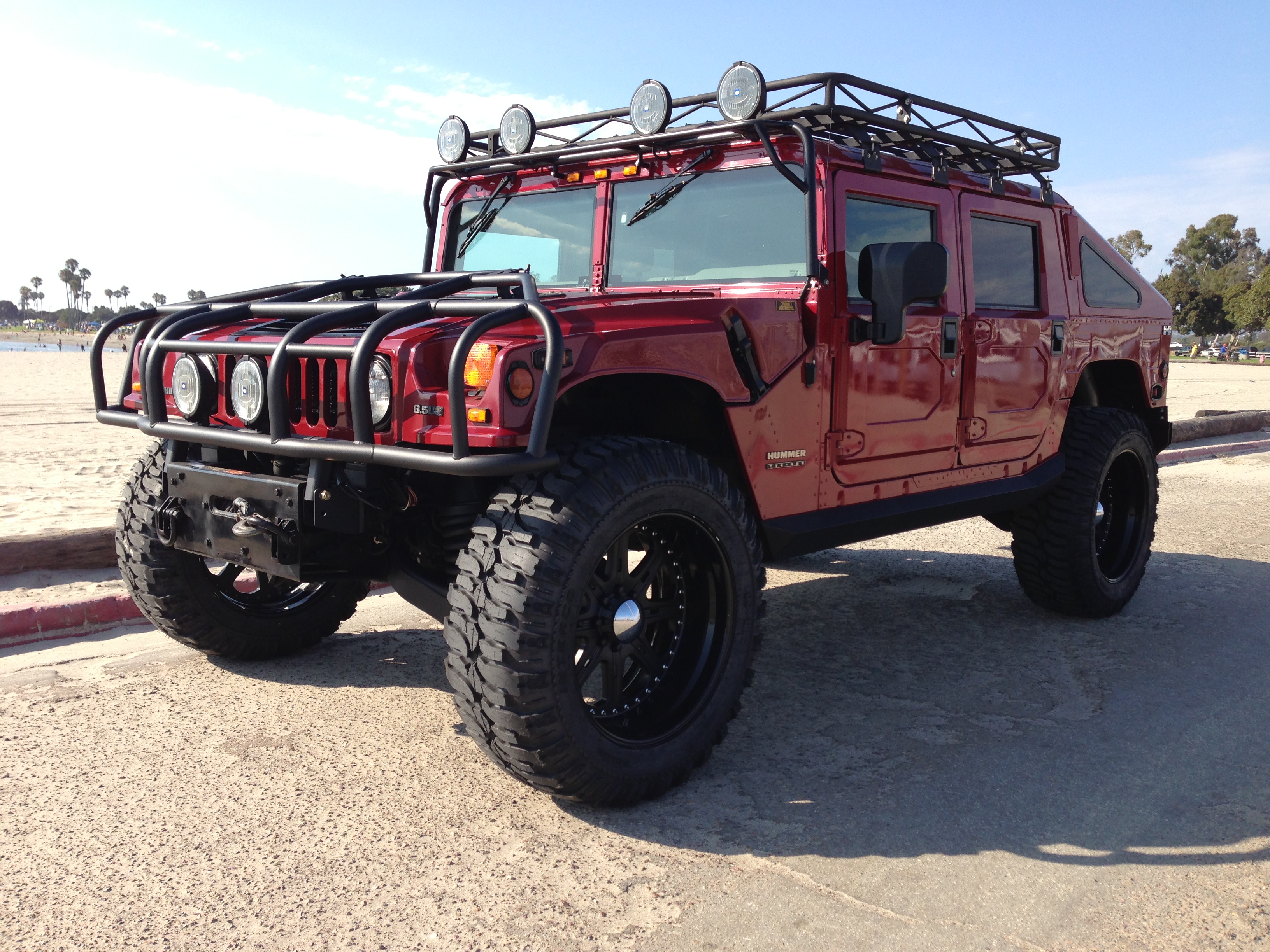 rare 2000 hummer h1 slantback original 1 of 39 impossible to find 40k miles red…….sold