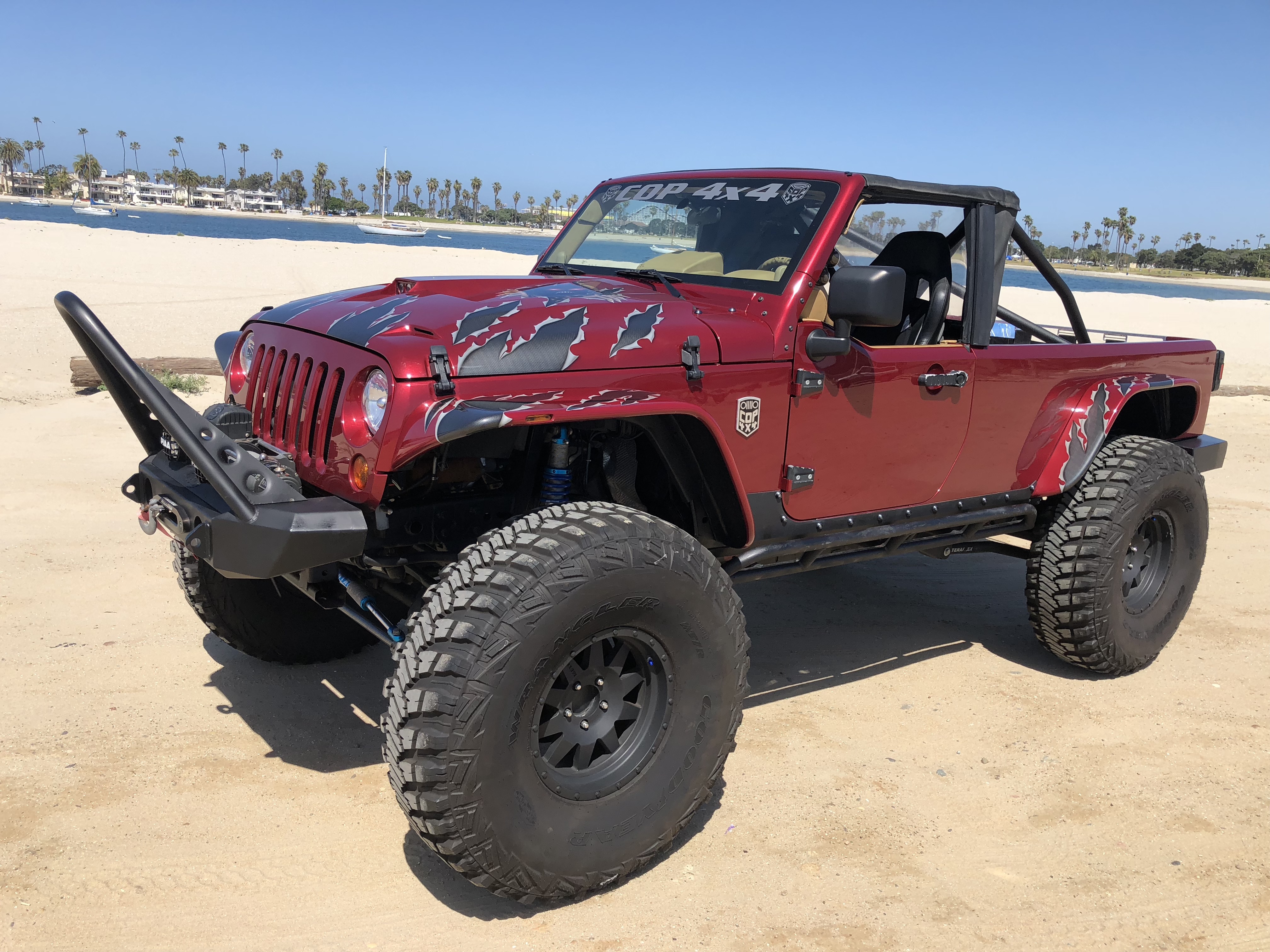 2008 COP4X4 Custom Wrangler Truck……sold