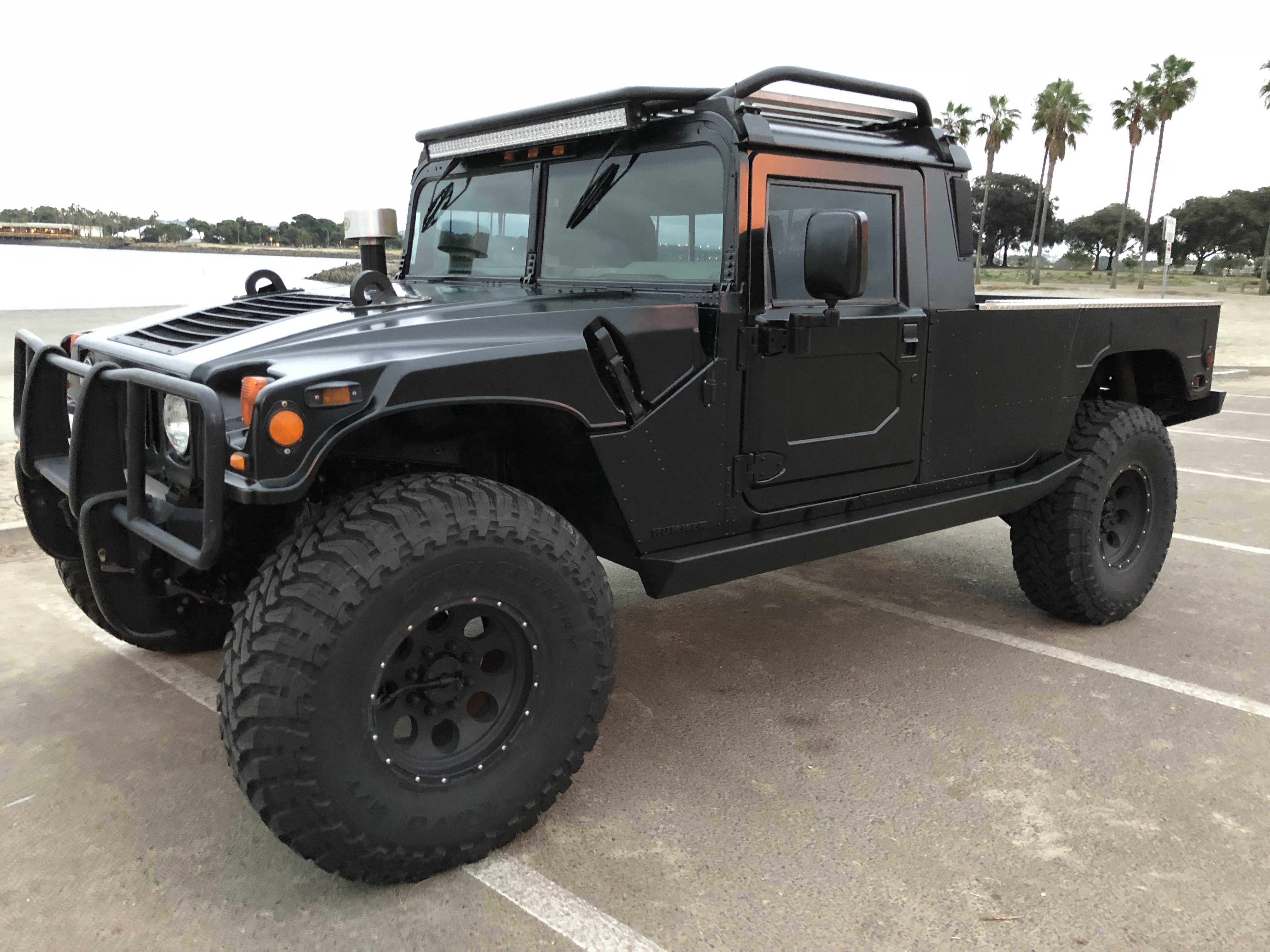 sold —-hummer h1 custom 2 door extended cab ksc2 search and rescue