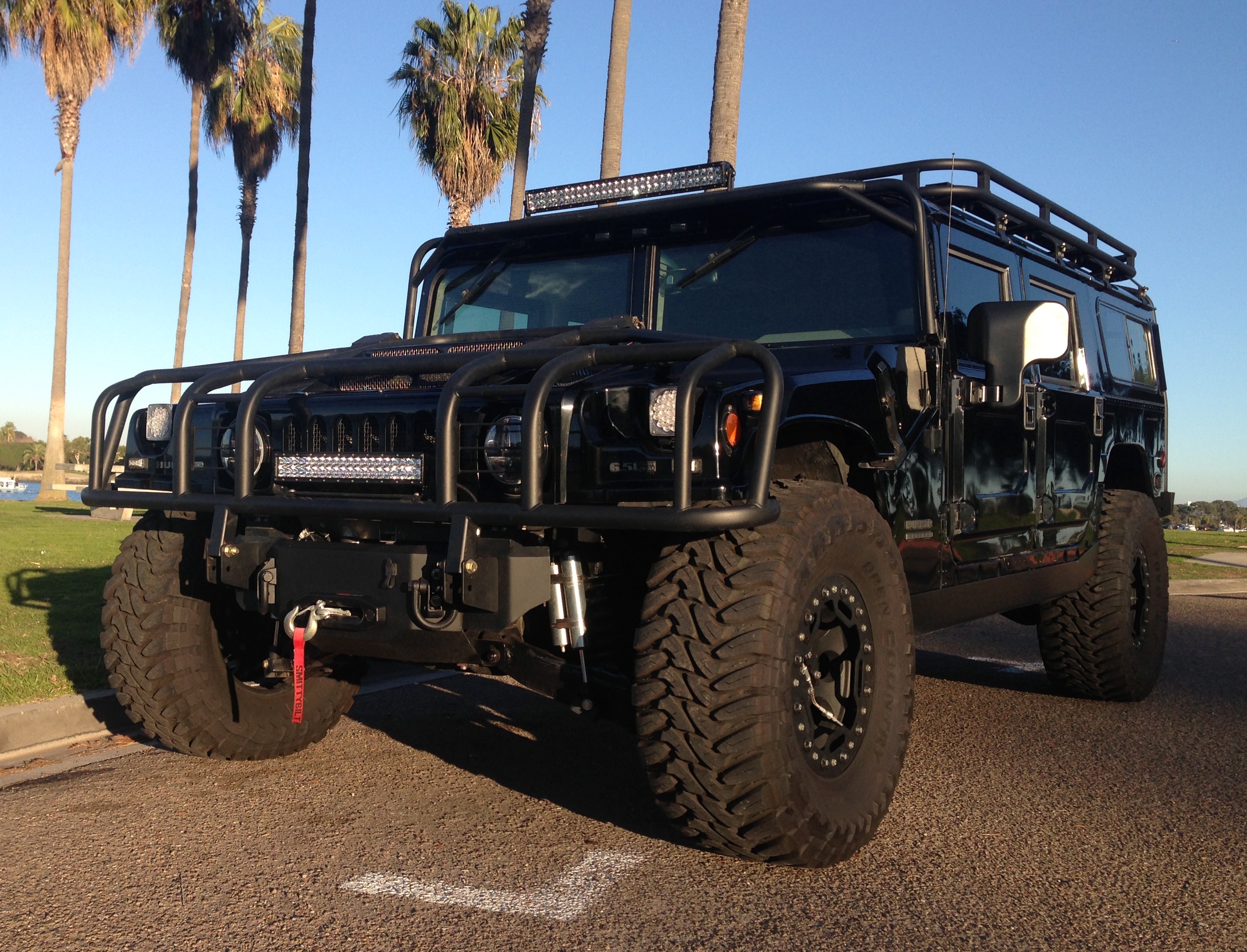 sold—-Hummer h1 “alpha interceptor search and rescue edition” duramax turbo diesel 6 speed allison transmission