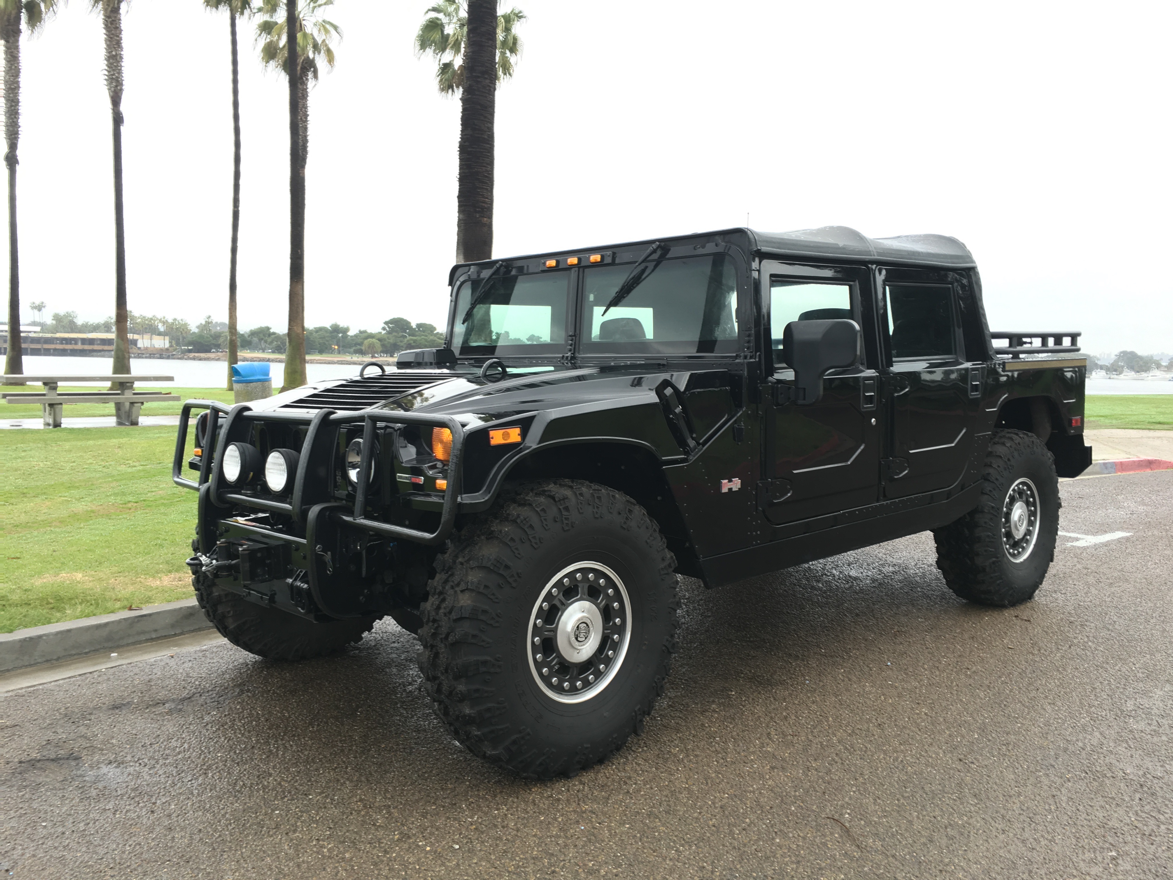 2006 custom Hummer H1 Alpha open top loaded ……..sold